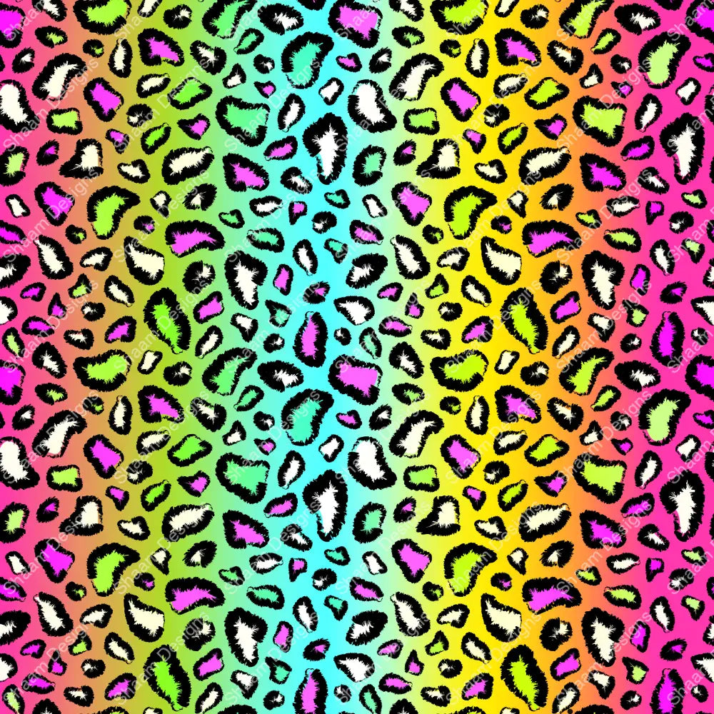 12 Cheetah Colors Vinyl Wraps