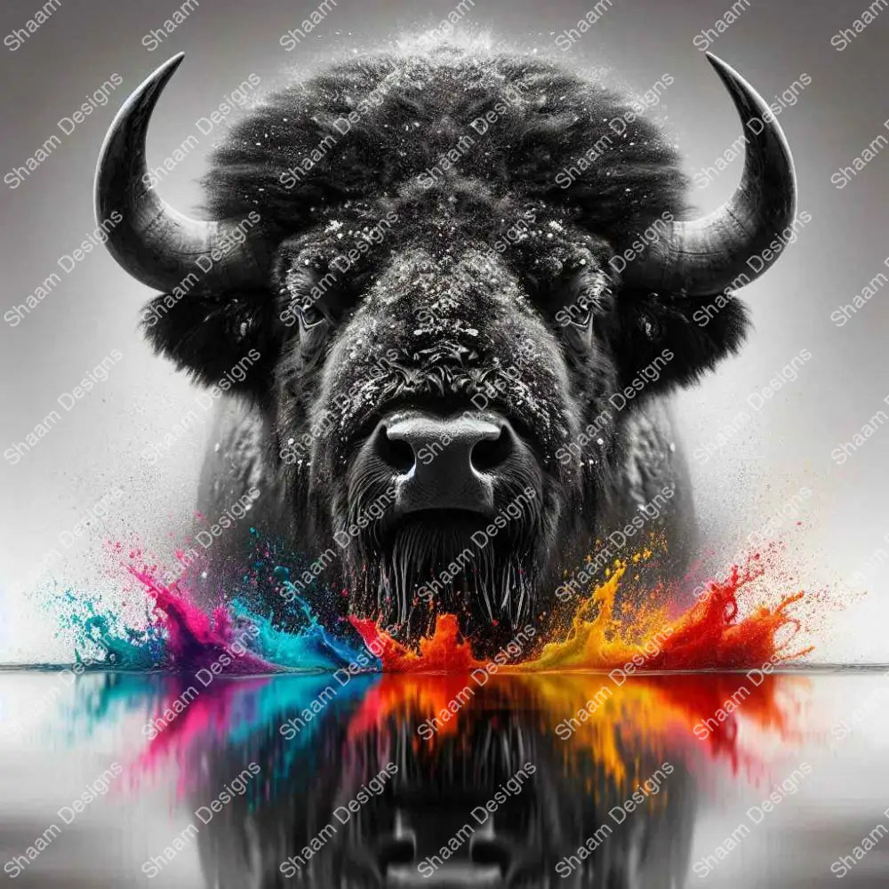 16 Go Bison Vinyl Wraps