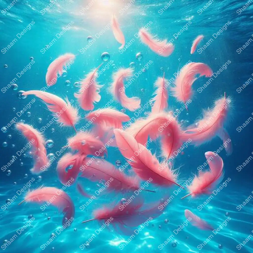 33 Feathers At Sea Vinyl Wraps