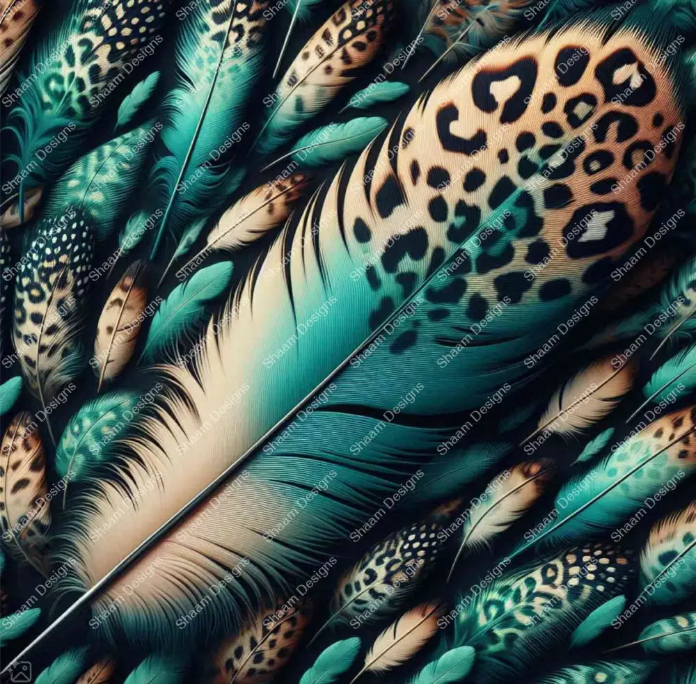 23 GO Floating Quill Vinyl Wraps