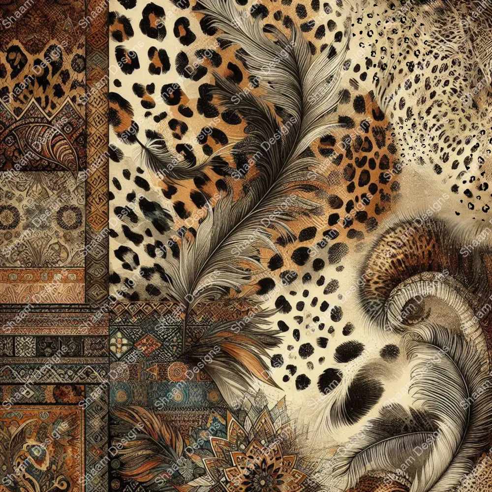 70 Feather Hides Vinyl Wraps