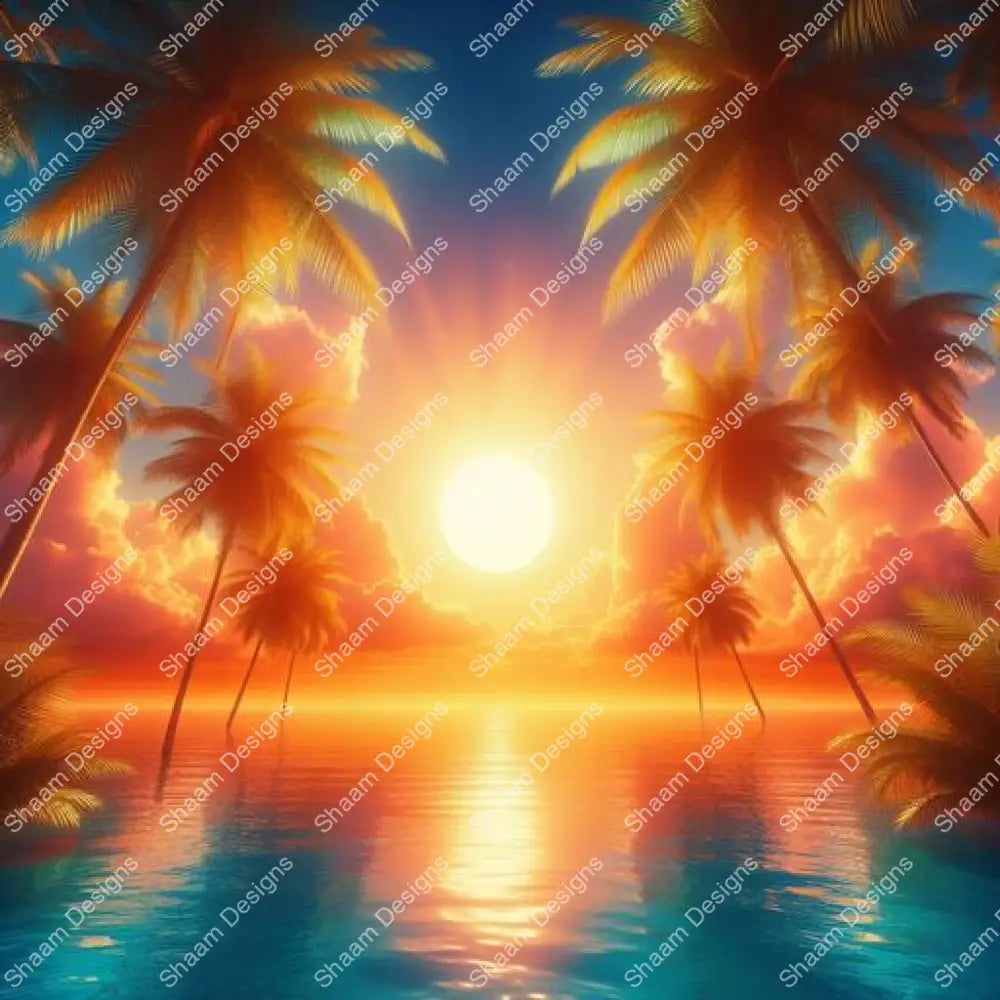 4 Sunset Vibe Vinyl Wraps