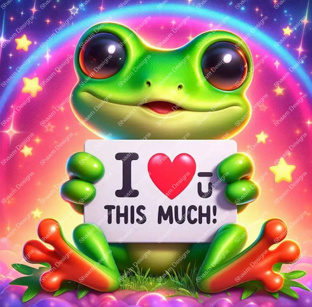 40 Go Frog Love Vinyl Wraps