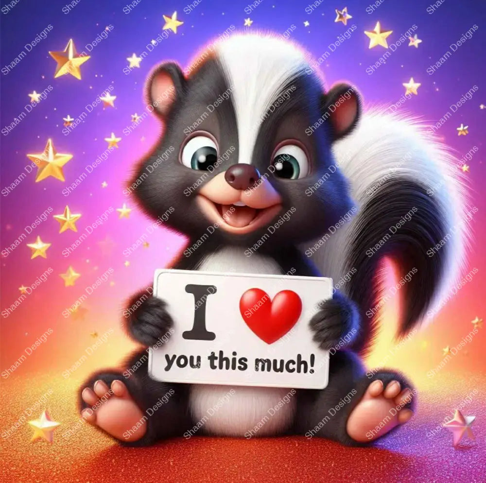 40 Go Skunk Love Vinyl Wraps