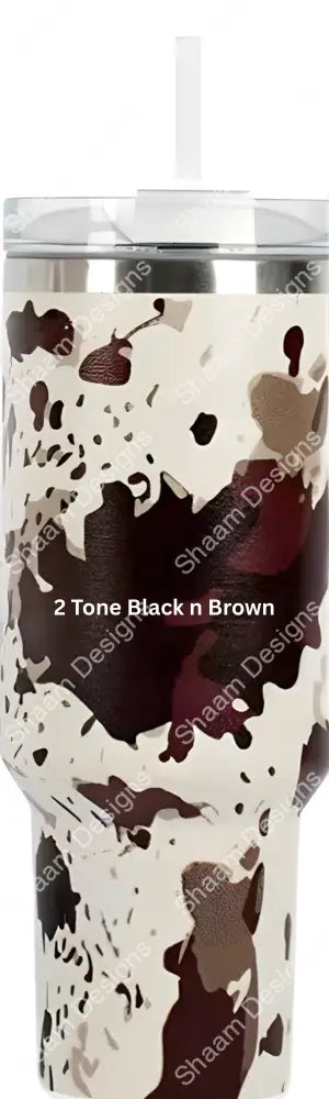 40oz Wild Tumbler with Handle Insulated Stainless Steel Vacuum Travel Mug Tumblers