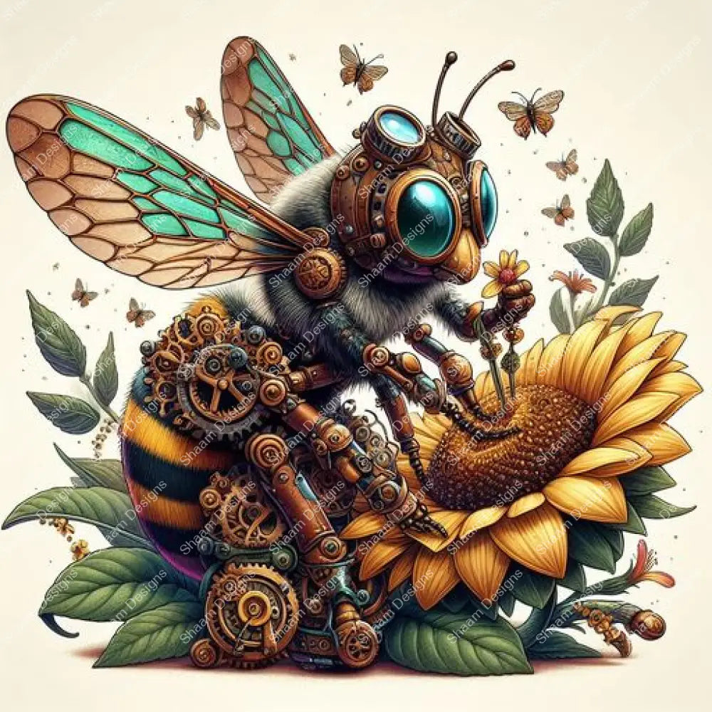 5 Bee Of Growth Vinyl Wraps