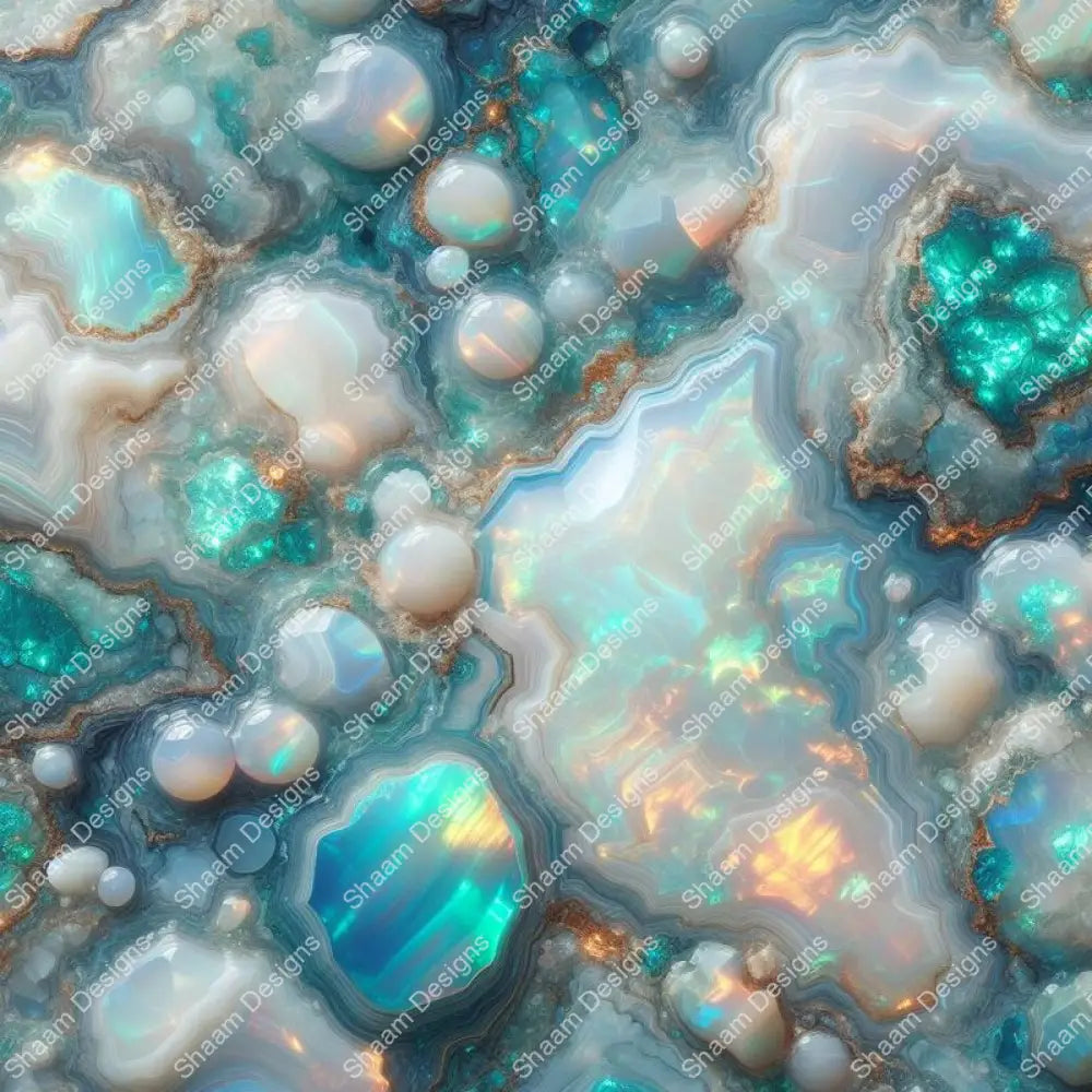 57 Blue Opal Breeze Vinyl Wraps