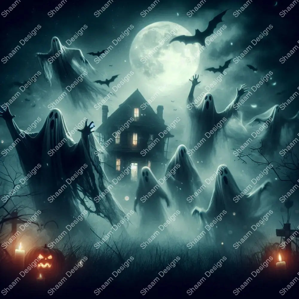 62 Haunting Presence Vinyl Wraps