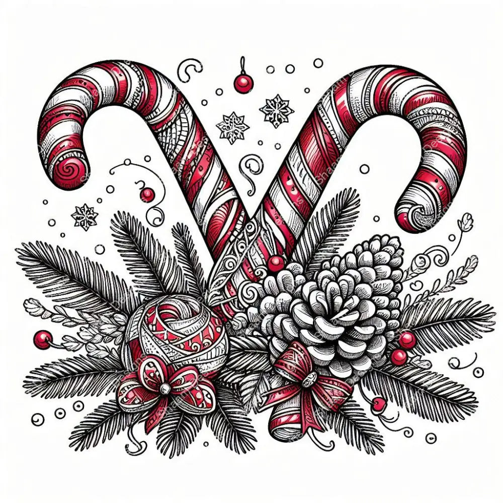 62 Holiday Swirl Vinyl Wraps