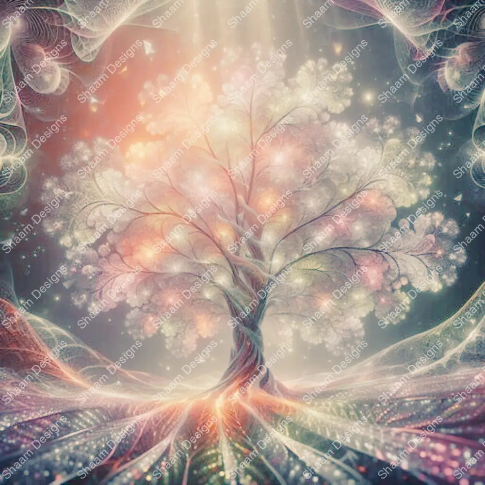 24 Glow Tree Vinyl Wraps