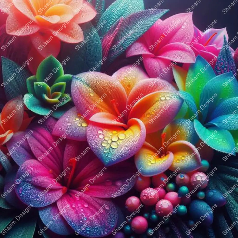 32 Tropical Eden Vinyl Wraps
