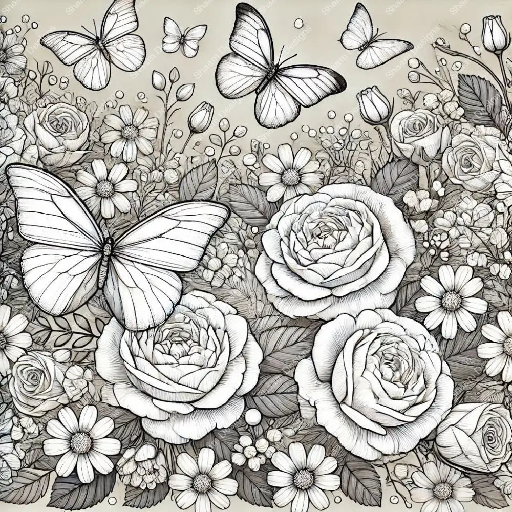 76 Midnight Bloom Vinyl Wraps