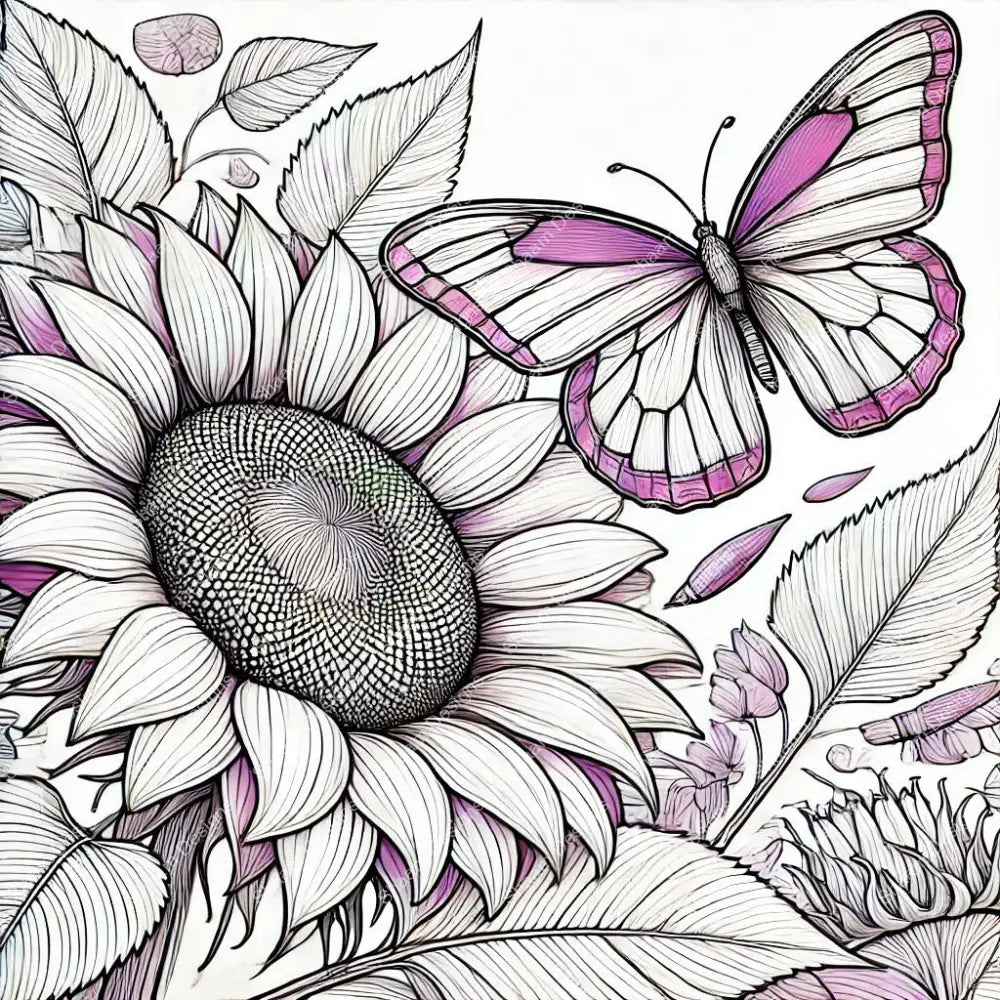 76 Shadowed Sunflower Vinyl Wraps