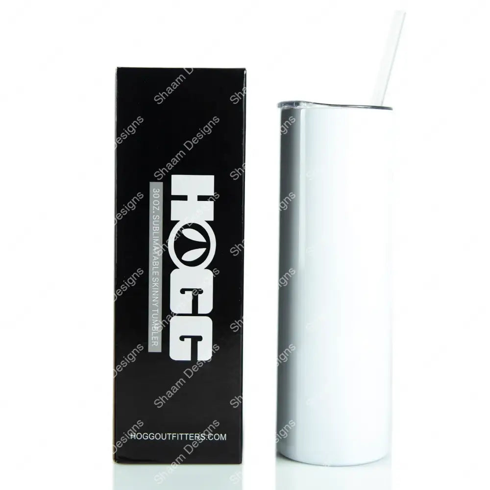 Tumbler Blanks 30oz / Skinny / Sublimation White Tumblers