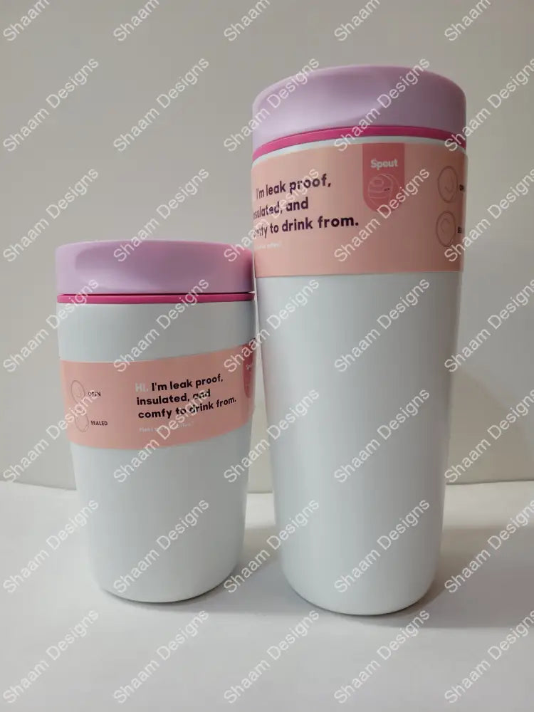 12/20oz Owala Coffee Mug Stainless Steel Insulated Kids Tumblers - 12oz / White - Tumblers