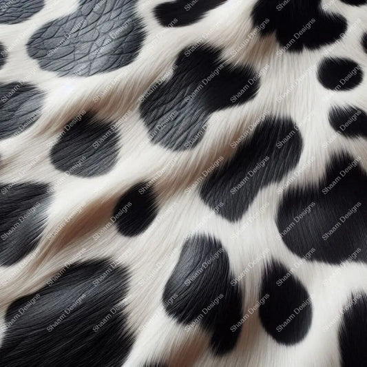 12 Cow Hide Vinyl Wraps