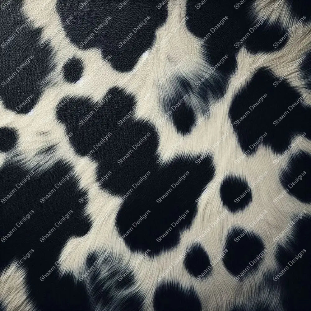 12 Faux Cow Vinyl Wraps