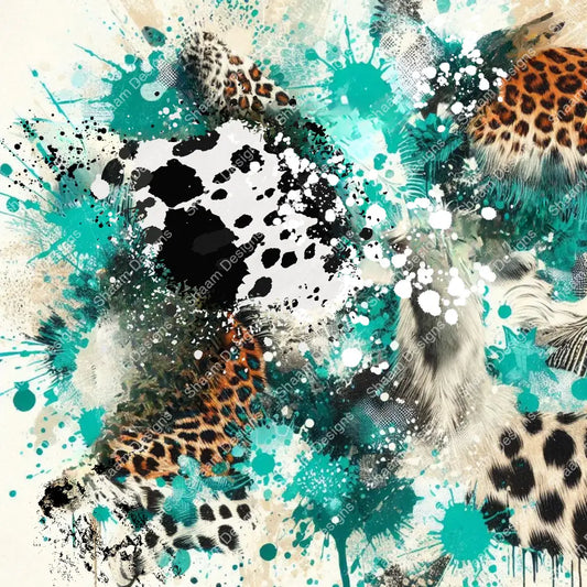 12 Wild Fur Vinyl Wraps