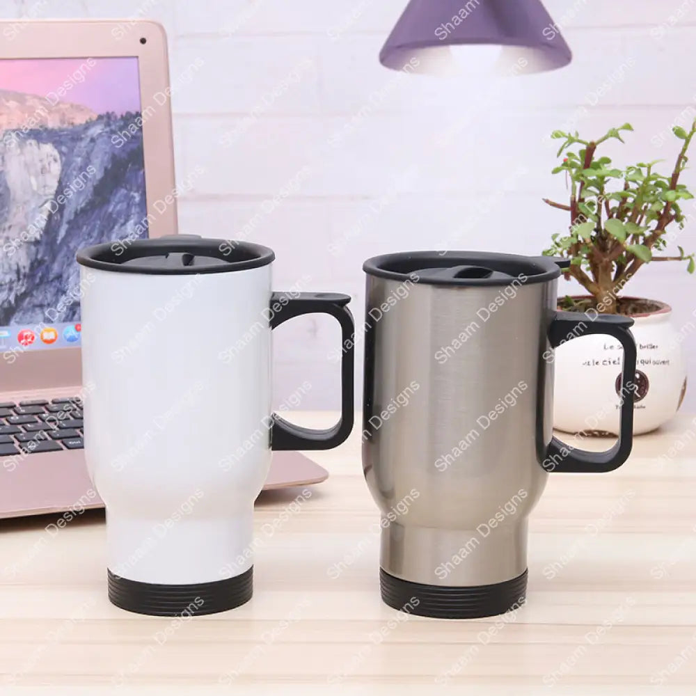 14oz Sublimation Blank Mug Thermal Stainless Steel Double-Wall Insulated Car Cup