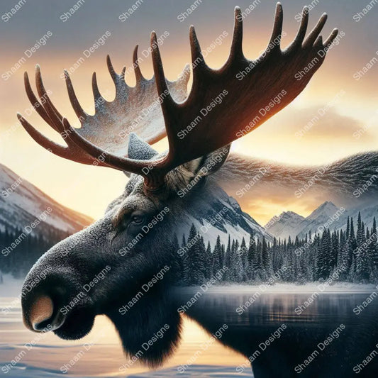 16 Moose View Vinyl Wraps
