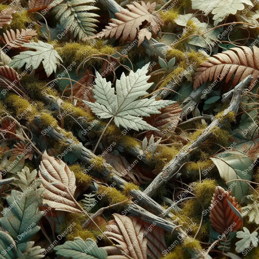 16 Moss Camo Vinyl Wraps