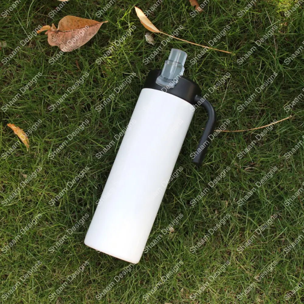 20oz Twist Handle Skinny Sublimation Tumbler - Tumblers