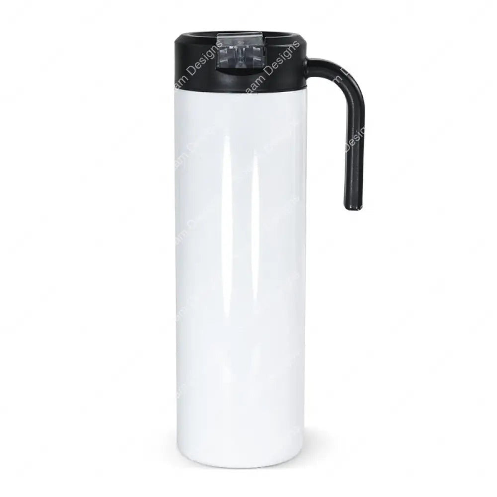 20oz Twist Handle Skinny Sublimation Tumbler - Tumblers