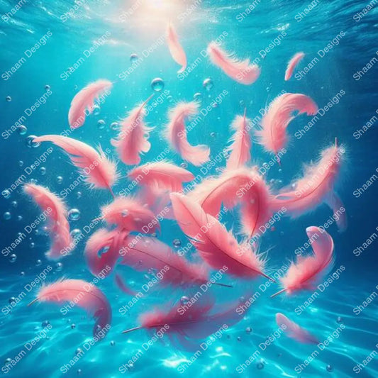 33 Feathers At Sea Vinyl Wraps