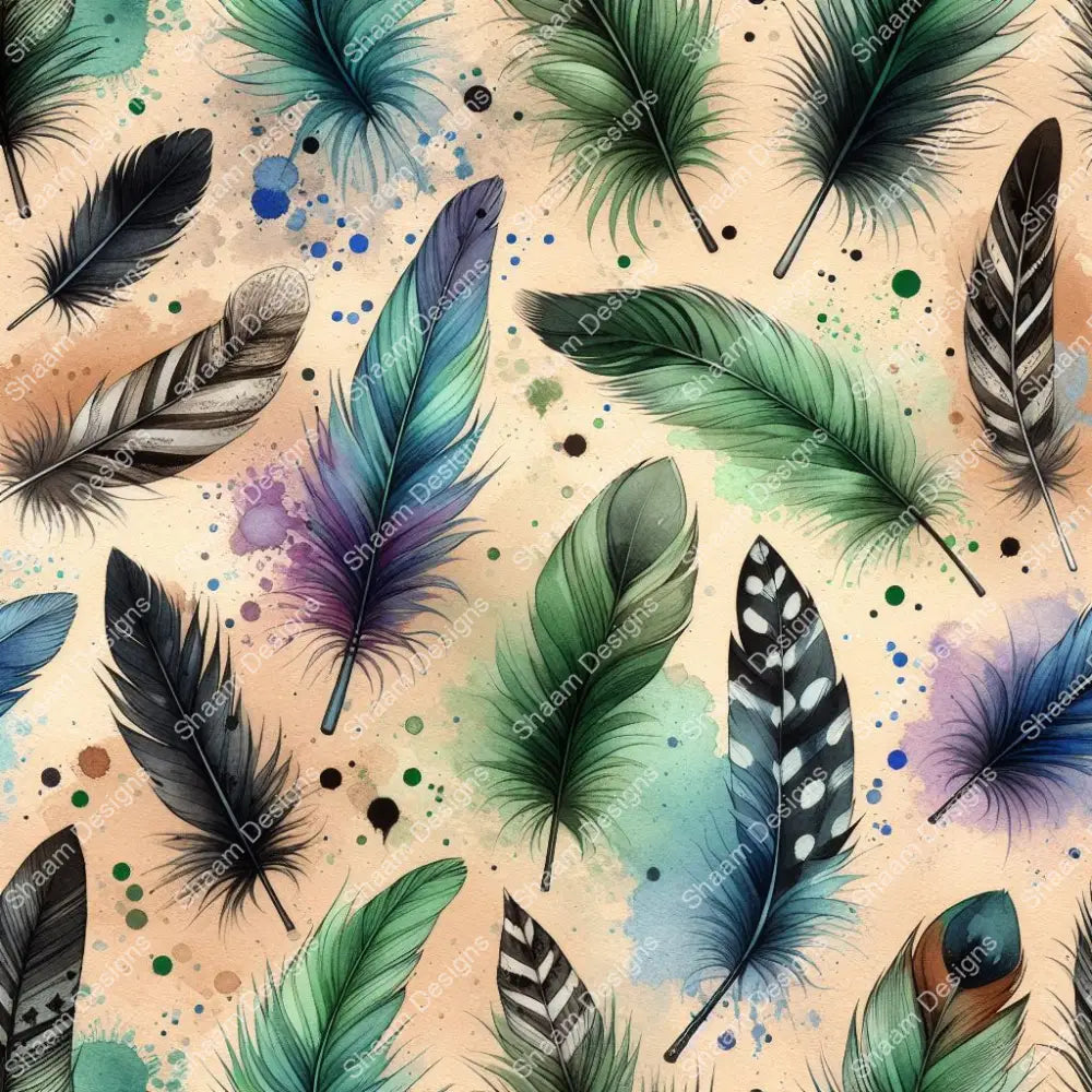 23 Gentle Plume Vinyl Wraps