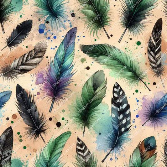 23 Gentle Plume Vinyl Wraps