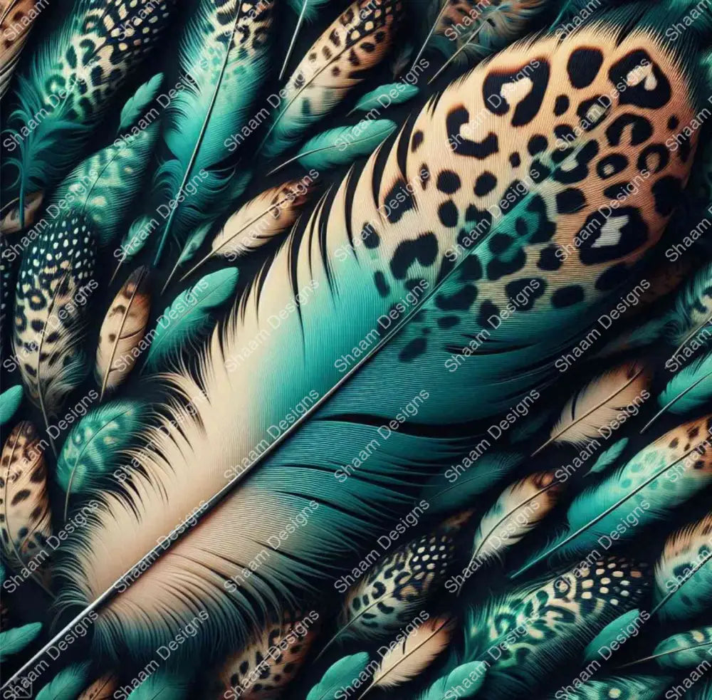 23 GO Floating Quill Vinyl Wraps