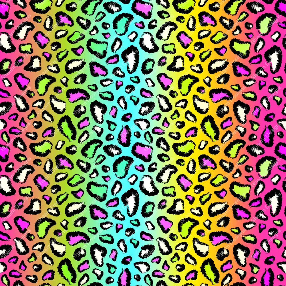 12 Cheetah Colors Vinyl Wraps