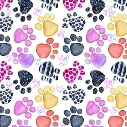 8 Paws of Love Vinyl Wraps