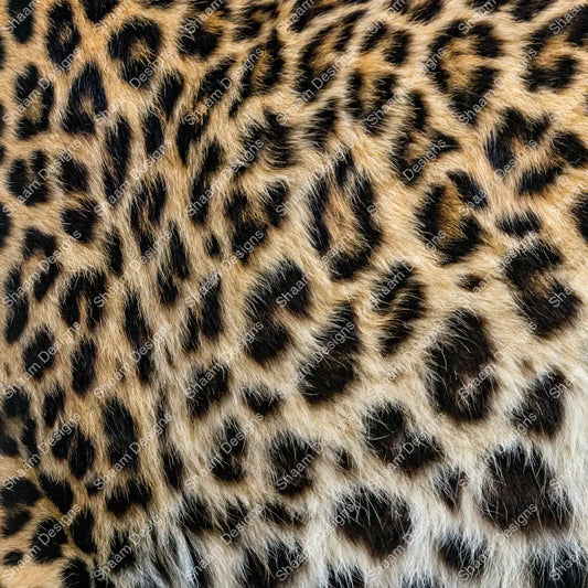 12 Real Leopard Vinyl Wraps