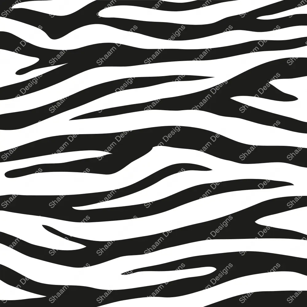 12 Zebra 3 Vinyl Wraps