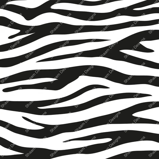 12 Zebra 3 Vinyl Wraps