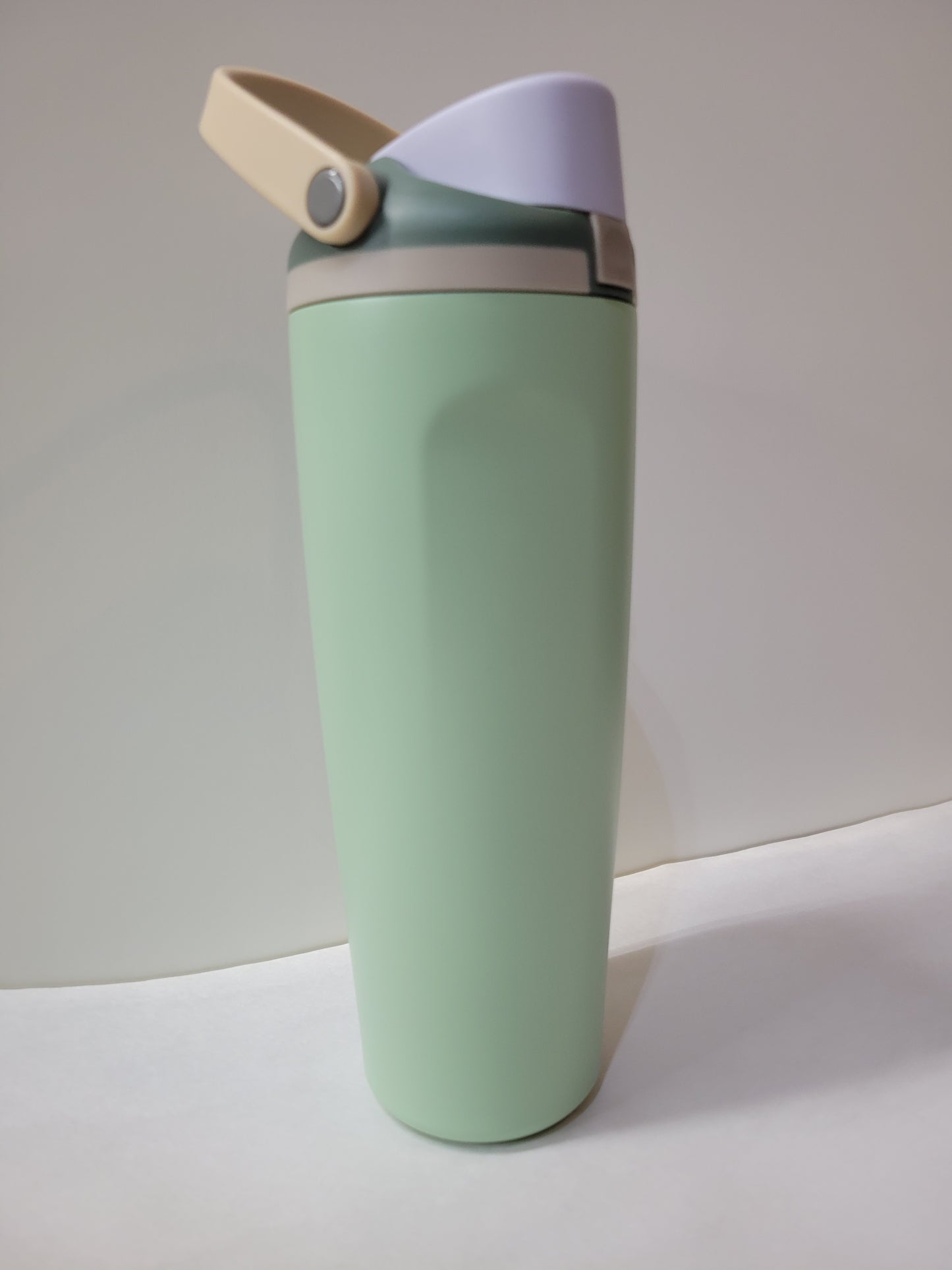 30oz Owala Sip Dupe Powder Coated Water Bottle with Handle and Lock Lid  B51