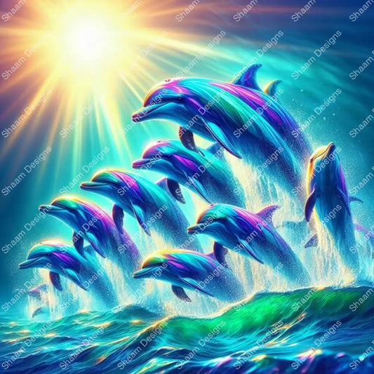 19 Dolphin Show Vinyl Wraps