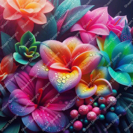 32 Tropical Eden Vinyl Wraps