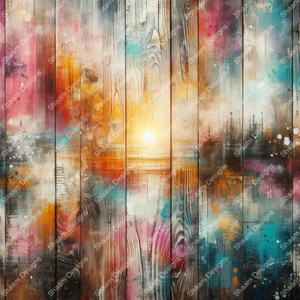 36 Sunset Vinyl Wraps