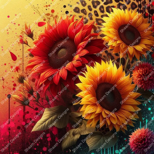 50 Rough Sun Vinyl Wraps