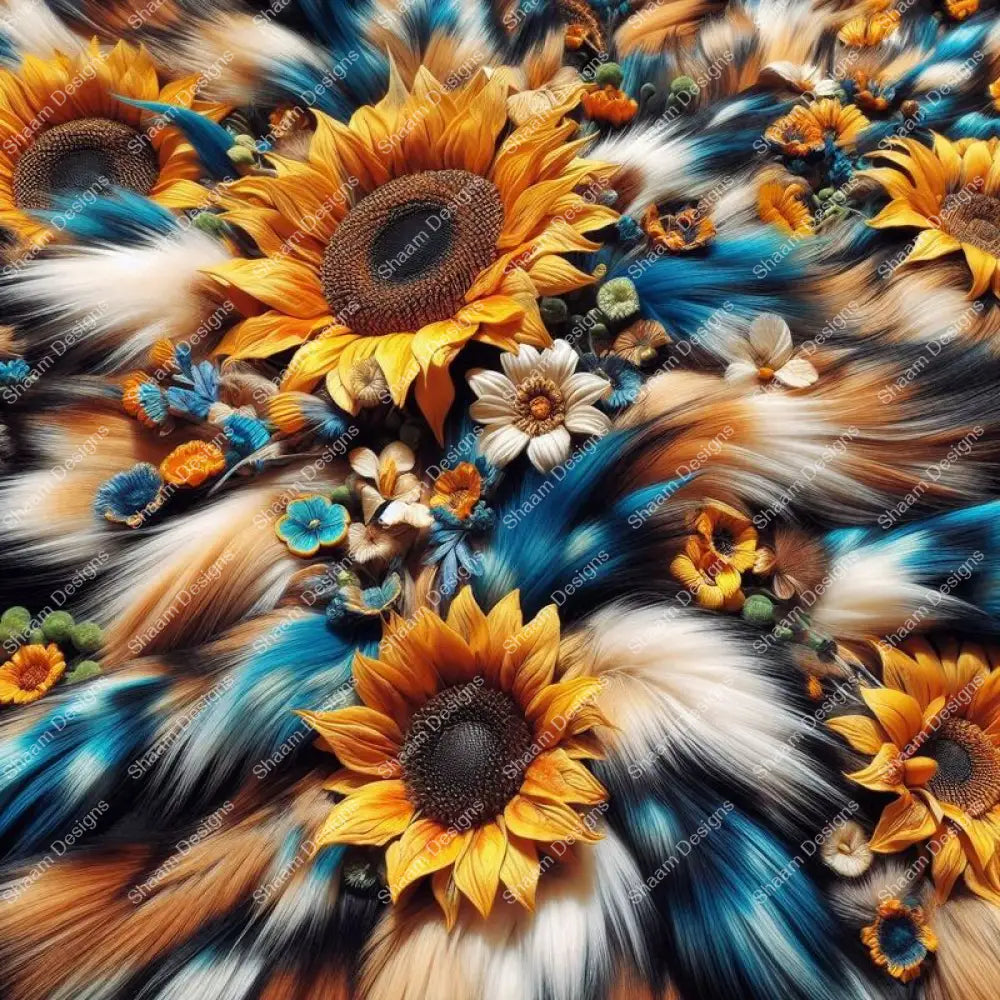 50 Sunflower Amazin Vinyl Wraps