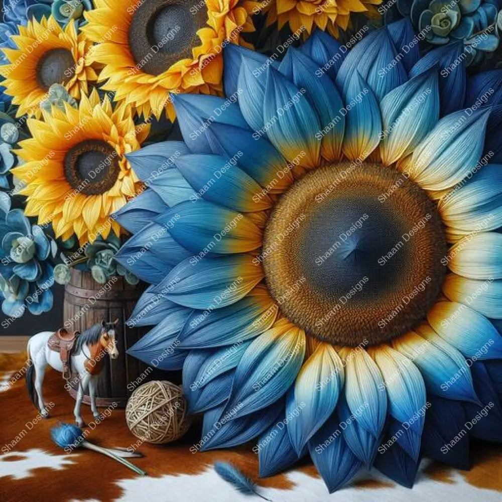 50 Sunflower Bliss Vinyl Wraps