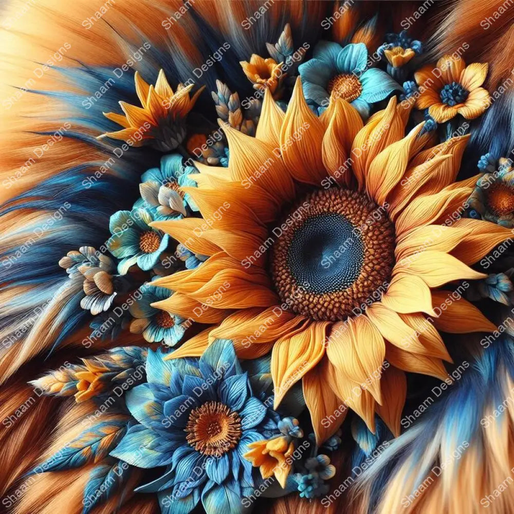 50 Sunflower Joy Vinyl Wraps