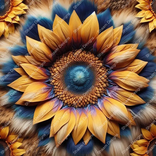 50 Sunflower Rad Vinyl Wraps