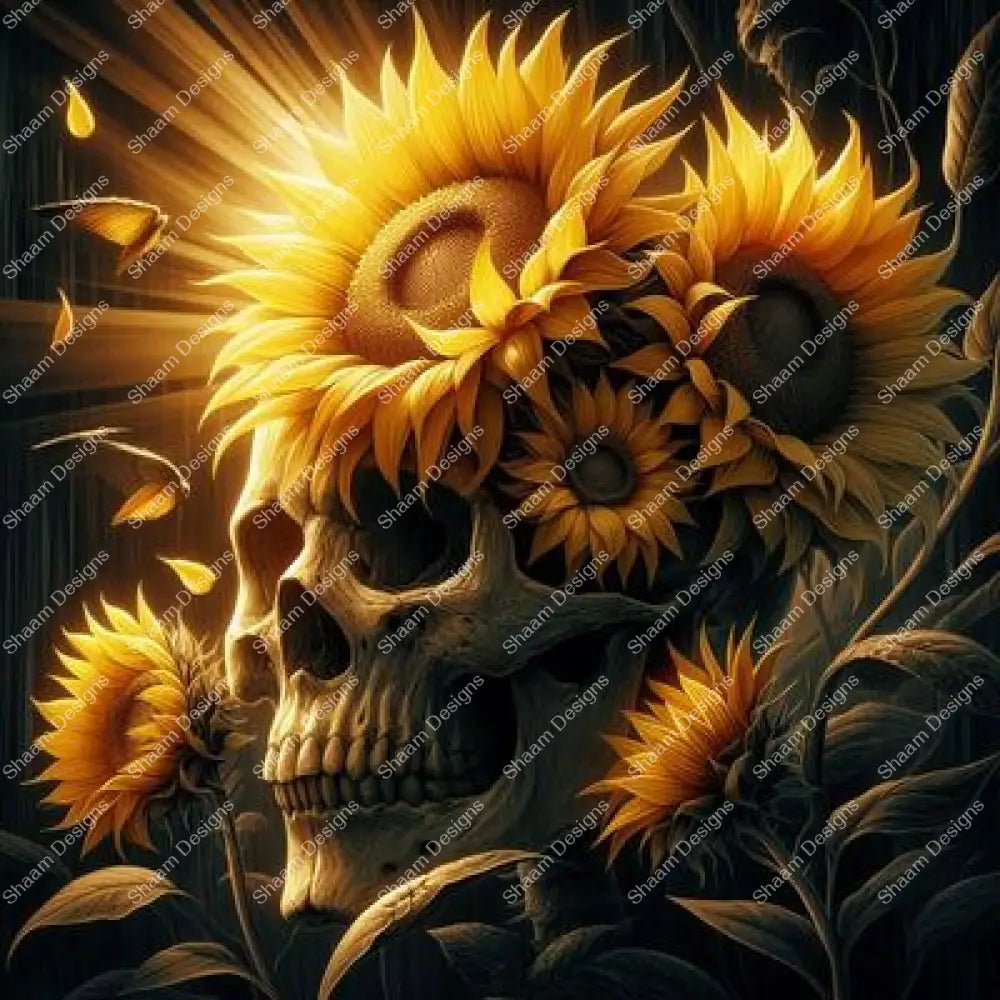 52 Mourning Sunflowers Vinyl Wraps