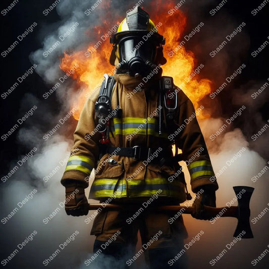 61 Brave Flame Vinyl Wraps