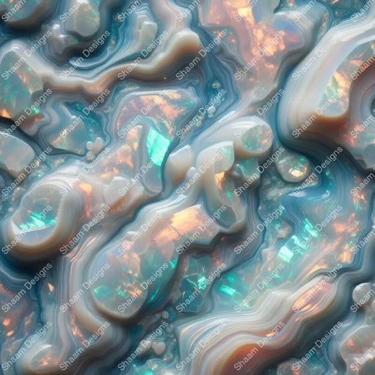 57 Blue Opal Island Vinyl Wraps