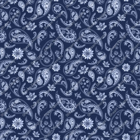 81 Navy Bandana Vinyl Wraps