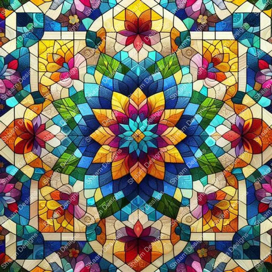 46 Flowers Quilt Vinyl Wraps